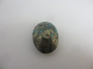 Turquoise Stone for Pendant or Brooch Vintage Art Deco