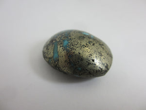 Turquoise Stone for Pendant or Brooch Vintage Art Deco