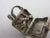 Watch the Birdie Sunbthing Girl Sterling Silver Charm or Pendant Vintage c1960