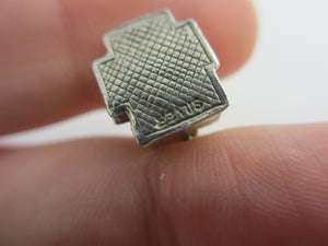 Watermill moving Wheel Sterling Silver Charm or Pendant Vintage c1960