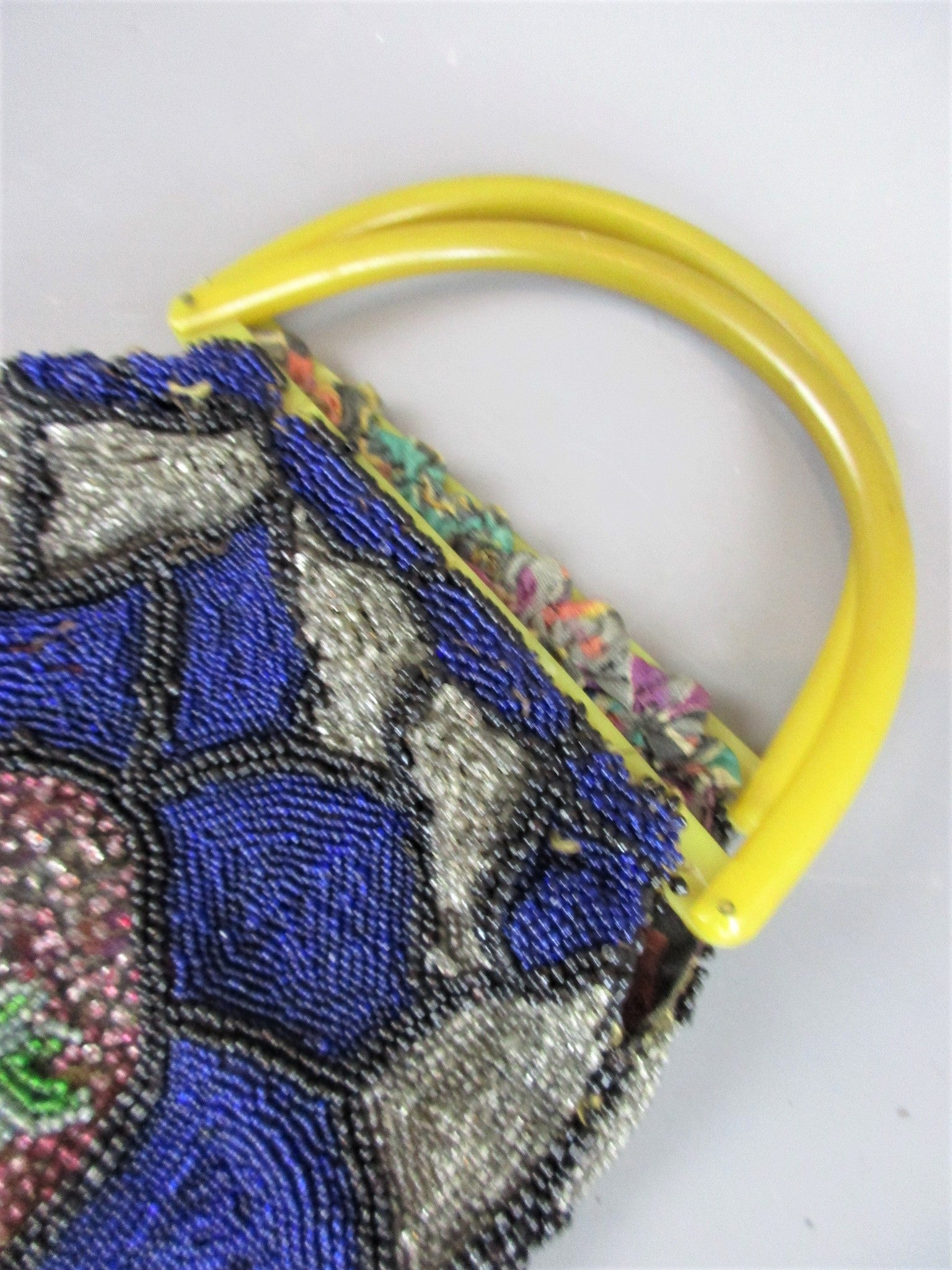 Pair of Beaded Bag Handles, Wooden Bag Handles, Beaded Bag Pair of Handles  for Crochet Bags - Etsy