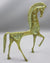 Cast Brass Etruscan Horse Vintage Mid Century c1960