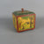Eastern European Painted Wooden Lidded Box Vintage Early 20th Century