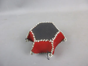 French Beaded Needle Or Pin Cushion Antique Art Deco c1930