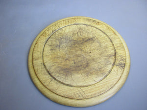 Hand Carved Maple Bread Board Antique Victorian c1900