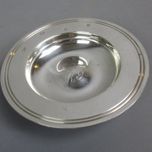 Sterling Silver Mappin & Webb Pin Tray With RY Initials Vintage London 1997