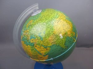 Plastic Children's Desktop Globe Vintage c1970