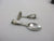 Boxed Silver Plated Children's Feeding Spoon & Pusher Edwardian c1910