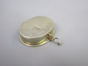 Mexican Sterling Silver & Abalone Pill Pot Vintage c1970