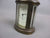Matthew Norman Brass & Glass 8 Day Miniature Carriage Clock Vintage c1950