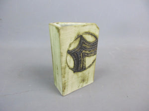 Cornish Cairn Pottery Abstract Modernist Style Vase Vintage c1970