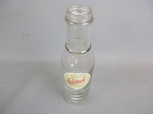 Castrol Motor Oil Bottle With Original Label Vintage c1960