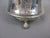 Large Three Footed Silver Plated Cherub Top Tea Caddy antique Victorian c1890