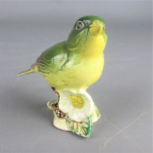 Beswick Ceramic Green Finch Figurine Vintage 1970