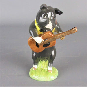 Beswick Pig Guitarist Figurine Vintage c1970