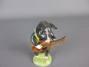 Beswick Pig Guitarist Figurine Vintage c1970