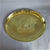 Large Oval Brass Charger Tray Arts & Crafts Antique c1900