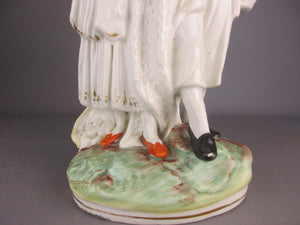 Large Staffordshire Group Antique Victorian c1880