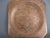 Middle Eastern Islamic Style Copper Plate Vintage Circa Mid 20th Century