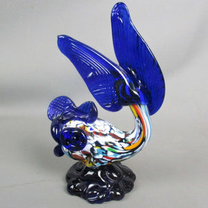 Murano Glass Fratelli Tosa Style Fish Figurine Vintage c1970