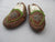 Native American Pair Of Child's Moccasins Antique 19th Century
