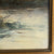 Oil on Canvas Framed Painting Peaceful Walk by the Lake or Sea Victorian Antique c1900