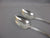 Pair Of Sterling Silver Large Serving Spoons Antique 1814 London Georgian