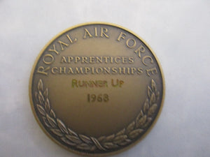 RAF Apprentices Championships Cricket Medal Vintage c1968
