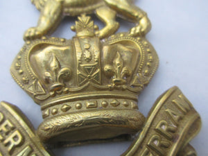Royal Marines Valise Badge Antique Victorian c1880