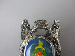 Royal Marines Crest Beret Badge Vintage Mid Century c1950