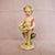 Small Porcelain Figure of a Flower Boy Antique 19th Century.