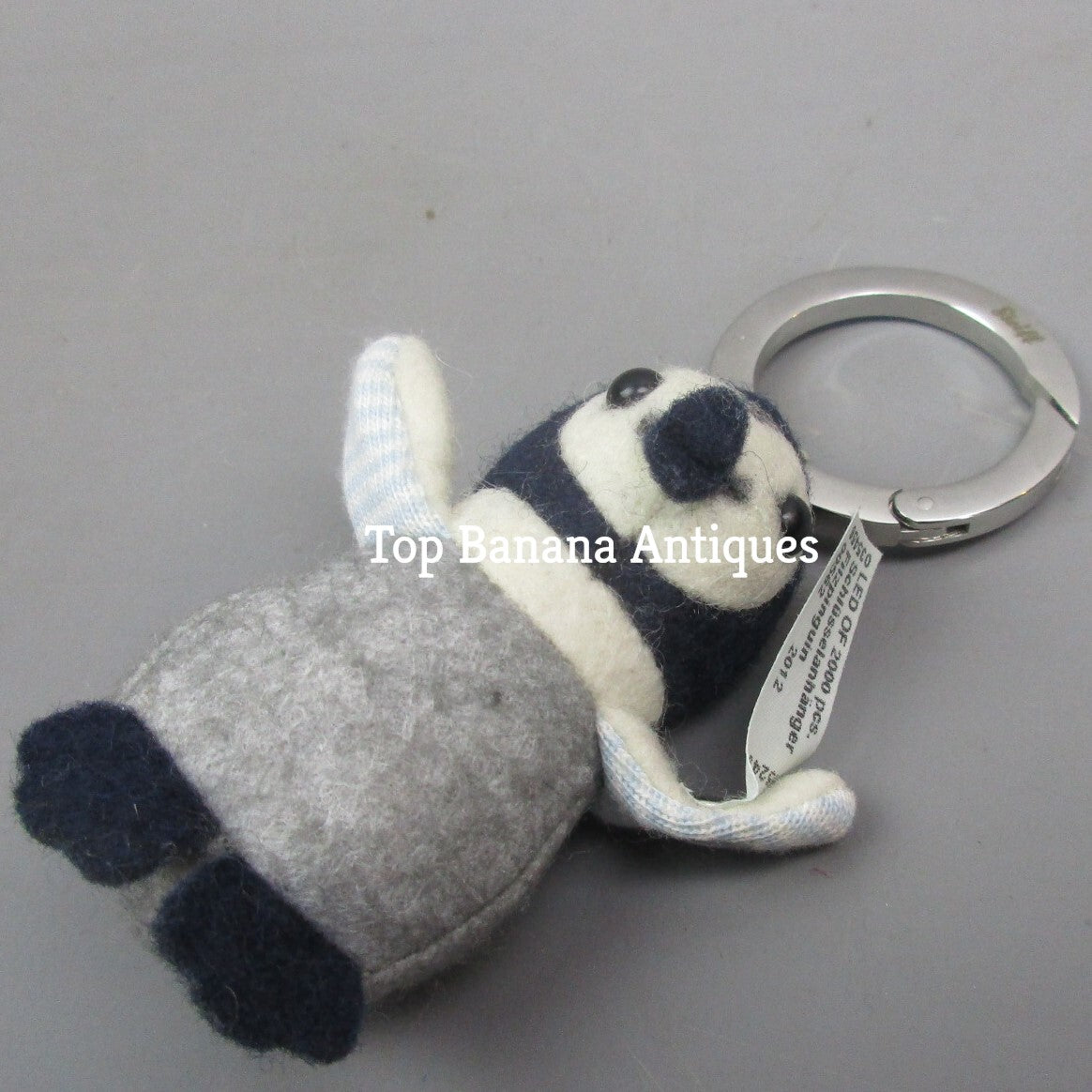 Steiff Limited Edition Felt Penguin Keyring 2012 - Top
