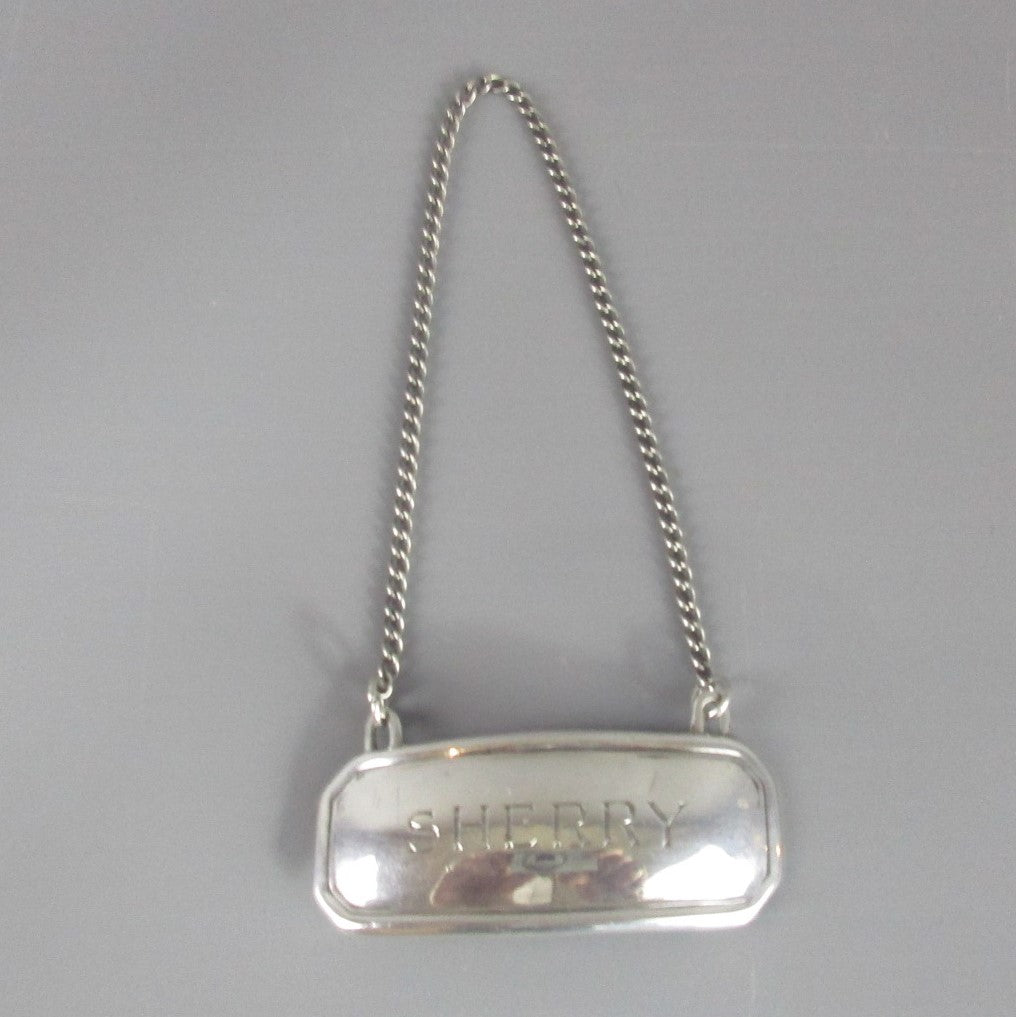 Silver plated decanter labels best sale