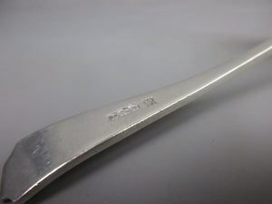 Sterling Silver George V Caddy Spoon Antique 1934 Art Deco Sheffield