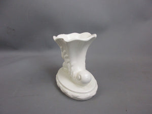Sylvac Cherub Spill Vase With White Glaze Vintage c1970