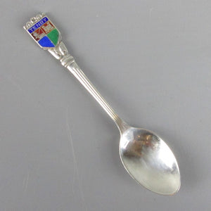 Tenby Souvenir Silver Spoon Birmingham Vintage c1968