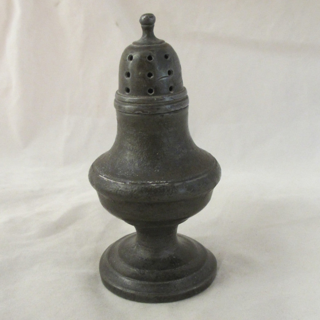 Pewter Pepper Pot Antique 19th Century.