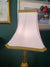 Regency Style Cherub Gilt Metal Lamp With Cream Shade Vintage c1970