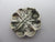 McKinley Gallup Day 2012 Sterling Silver Flower Brooch Pin Vintage