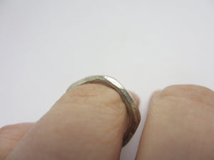 Sterling Silver Band Ring Vintage c1980